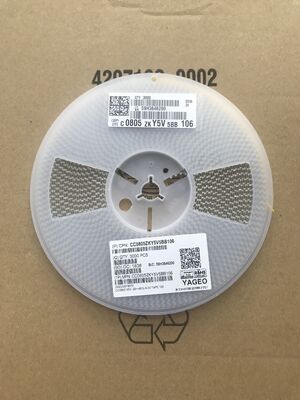 High-Capacitance 10µF 0805 MLCC 5.5V Rating Ultra-Miniature Size Low ESR/ESL Y5V Dielectric High-Frequency Performance Cost-Effective Ideal for Decoupling and Buffering in Portable Electronics