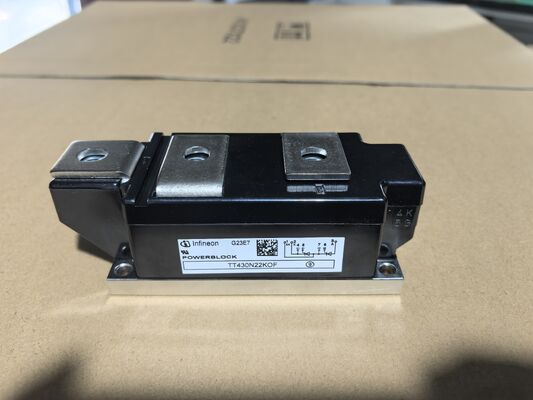 TT430N22KOFXPSA1 2200V 430A وحدة HiPak منخفضة Vce ((sat) صلابة دائرة قصيرة عالية انخفاض خسارة التبديل انخفاض الحدسية تكنولوجيا الضغط الملائمة لمحولات الطاقة العالية وجذب السكك الحديدية