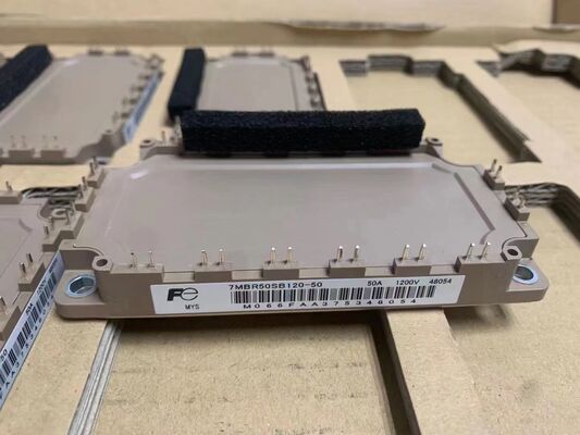 7MBR50SB120-50 1200V 50A وحدة PIM المتكاملة المصلحة الفرامل والعاكس خسارة منخفضة عزل عالية بنيت في NTC حزمة صغيرة للسيارات المحركية المدمجة