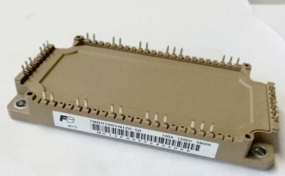 7MBR100VN120-50 1200V 100A وحدة PIM مع مدمج مقوم وعاكس، فقد منخفض، عزل عالي، NTC مدمج، حزمة مدمجة لمحركات المحركات الصناعية و UPS