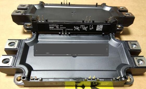 وحدة IGBT SEMIX603GB12E4P 1200V 600A منخفضة Vce(sat) متانة عالية ضد قصر الدائرة خسارة تبديل منخفضة عزل عالي درجة صناعية لأنظمة UPS عالية القدرة والمحركات الصناعية