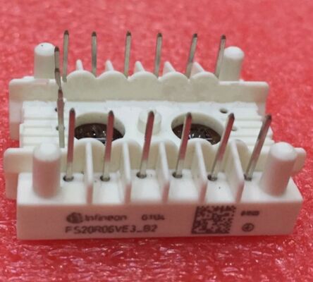 وحدة IGBT FS20R06VE3_B2 600 فولت 20 أمبير بتقنية Trenchstop، جهد VCEsat منخفض، تبديل سريع، NTC مدمج، اتصال PressFIT، كثافة طاقة عالية ECONOIM-3 للمحركات
