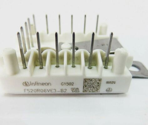وحدة IGBT FS20R06VE3_B2 600 فولت 20 أمبير بتقنية Trenchstop، جهد VCEsat منخفض، تبديل سريع، NTC مدمج، اتصال PressFIT، كثافة طاقة عالية ECONOIM-3 للمحركات