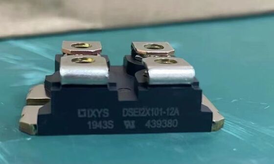 DSEI2X101-12A 1200V 2x101A ثنائي الديود استرداد فائق السرعة استرداد عكسي منخفض التبديل الناعم التبديل منخفض VF عالية dI/dt حزمة معزولة مثالية للشرب واللحام