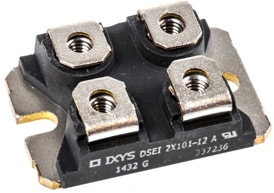 DSEI2X101-12A 1200V 2x101A ثنائي الديود استرداد فائق السرعة استرداد عكسي منخفض التبديل الناعم التبديل منخفض VF عالية dI/dt حزمة معزولة مثالية للشرب واللحام