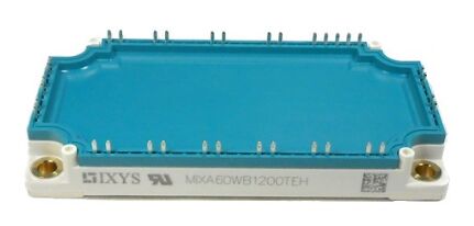 وحدة IGBT MIXA60WB1200TEH 1200 فولت 60 أمبير بتقنية XPT وصمام ثنائي SONIC سريع 10 ميكروثانية بتصنيف SC مع NTC مدمج وحزمة E3 للمحركات والطاقة الشمسية