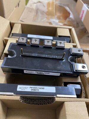 PM100CL1A060 600 فولت 100 أمبير IPM الجيل الخامس CSTBT™ انخفاض VCE(sat) 1.75 فولت شريحة مدمجة للقيادة والحماية مستشعر درجة الحرارة خرج خطأ معتمد من UL للمحركات والسيرفو