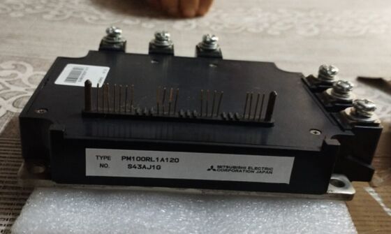 PM100RL1A120 1200 فولت 100 أمبير IPM الجيل الخامس CSTBT™ جهد VCE(sat) منخفض 1.75 فولت محرك متكامل حماية من الدائرة القصيرة اكتشاف درجة الحرارة الزائدة خرج خطأ معتمد من UL للمحركات