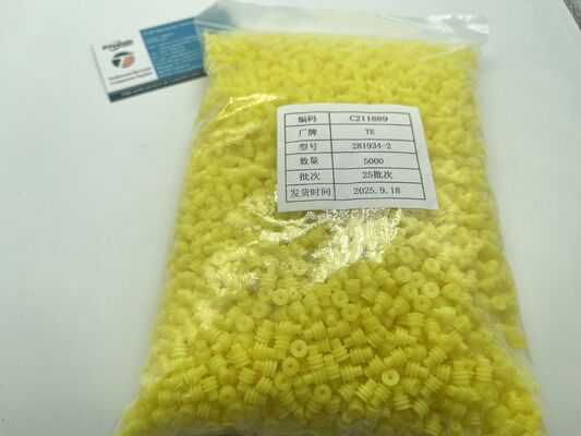 281934-2 2 الموقف 2.5mm Pitch Wire-to-Board Header الزاوية اليمنى من خلال الثقب مغطى قفل الاحتكاك المقطب القصدير المطلي للتطبيقات الصناعية والسيارات