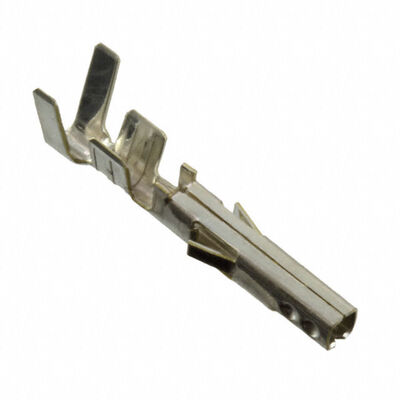 0039000077 طرف توصيل مجرفة نحاسي مطلي بالقصدير بقطر 2.36 مم، إنهاء بالكبس غير معزول، تصنيف 16-14 AWG، 600 فولت، تيار 20 أمبير، تغليف بكرة للأسلاك السيارات والصناعية