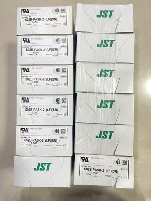 S02B-PASK-2 2 الموقف 2.0mm Pitch Header PA Series Entry Top Through Hole Tin Plating 3A تصنيف 100 فولت AC للأسلاك إلى اللوحات والإلكترونيات المدمجة