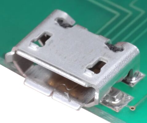 ZX62-B-5PA(33) مايكرو يو إس بي بي 5 سنون مدمج SMT، غلاف متين عالي الاحتفاظ 10 آلاف دورة مثالي للأجهزة المحمولة