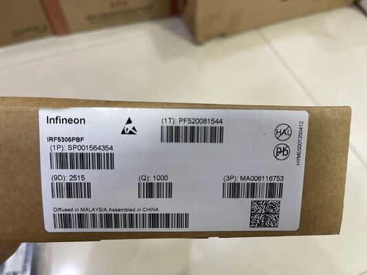 IRF5305PBF موسفت کانال P -55V Vdss -31A Id 65mOhm Rds(on) سوئیچینگ سریع گیت سطح منطقی بسته TO-220