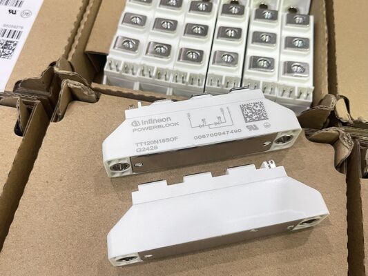 TT120N16SOFHPSA1 وحدة SCR 1600V Vdrm 120A Itav اتصال ضغط عالية التوتر الخسارة المنخفضة الصناعية للسلطة التحكم