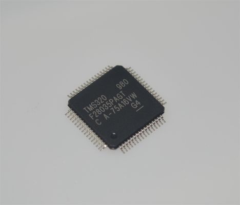 TMS320F28035PAGT 60MHz C2000 MCU 128KB فلاش 12 بت ADC 16 PWM TQFP-64 -40 °C إلى +105 °C