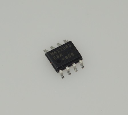 MAX706SESA+T: μP Supervisor with Manual Reset, 200ms Pulse, 4.65V Threshold, Low 35μA Current, 3.3V/5V Operation, -40°C to +85°C, Watchdog Timer & Power-Fail Compare